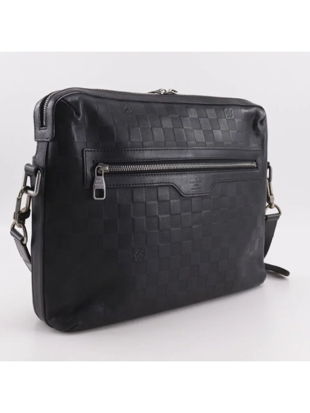 Louis Vuitton Calypso MM Damier Infini Onyx Black Shoulder Bag